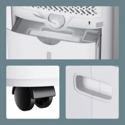 Waykar 34-Pint Capacity Residential Dehumidifier With Water Tank And Four Outlets For 1,750 Square Feet Of Home Or Office Space -Air Quality Shop whites dehumidifiers hdcx pd09b fa 1000