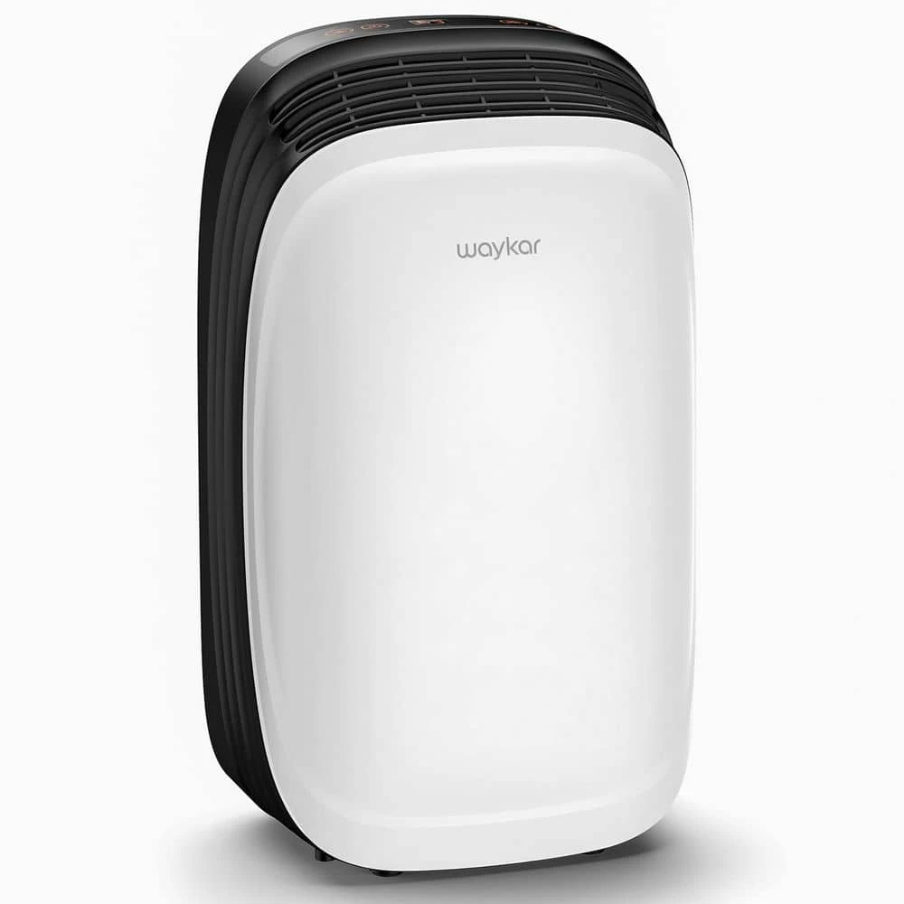 Waykar 30-Pint Capacity 1,500 Sq. Ft. Smart Touch Home Dehumidifier With Bucket, Suitable For Basement Or Bedroom 3 Waykar 30-Pint Capacity 1,500 Sq. Ft. Smart Touch Home Dehumidifier With Bucket, Suitable For Basement Or Bedroom