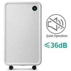 Unbranded 30-Pint Bucketless Dehumidifier -Air Quality Shop whites dehumidifiers mrs 67aak wp 44 1000