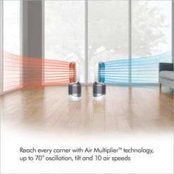 Dyson Pure Hot + Cool, Air Purifier, Heater + Fan with HEPA filter, HP01 -Air Quality Shop whites dyson air purifiers 311383 01 1d 1000