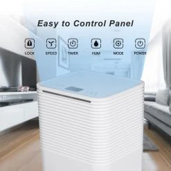 Edendirect 25-Pint Dehumidifier 2000 sq.ft. for Basements, Home and Large Room with Auto or Manual Drainage, 3 Operation Modes -Air Quality Shop whites edendirect dehumidifiers we ol31a c3 1000