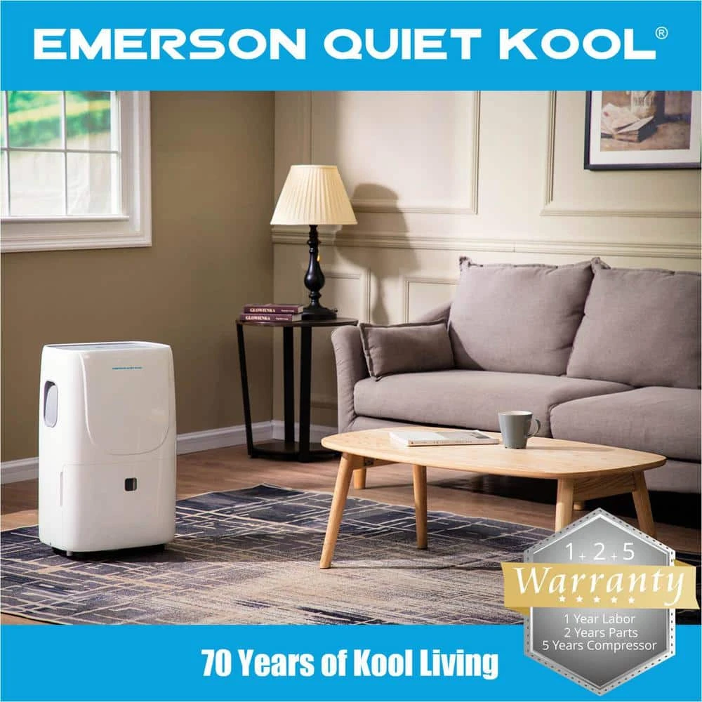 Emerson Quiet Kool 20-Pint Smart Dehumidifier 9 Emerson Quiet Kool 20-Pint Smart Dehumidifier - Image 7