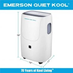 Emerson Quiet Kool 40-Pint Dehumidifier 17 Emerson Quiet Kool 40-Pint Dehumidifier -Air Quality Shop whites emerson quiet kool dehumidifiers ead40e1t 1d 1000