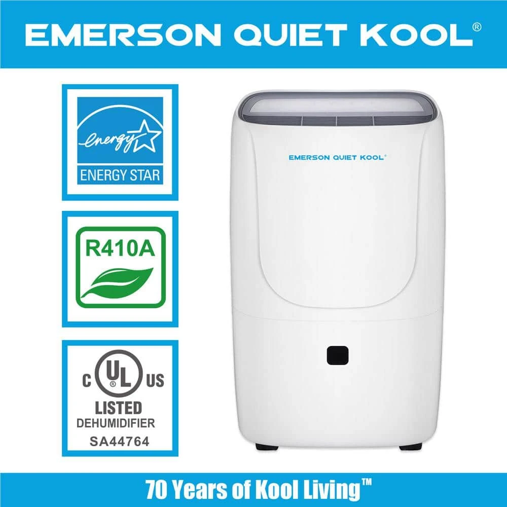Emerson Quiet Kool 40-Pint Dehumidifier 8 Emerson Quiet Kool 40-Pint Dehumidifier - Image 6