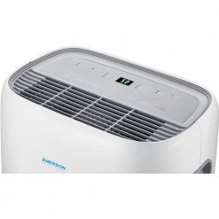 Emerson Quiet Kool 40-Pint Dehumidifier with Built-In Vertical Pump -Air Quality Shop whites emerson quiet kool dehumidifiers ead40ep1t 44 1000