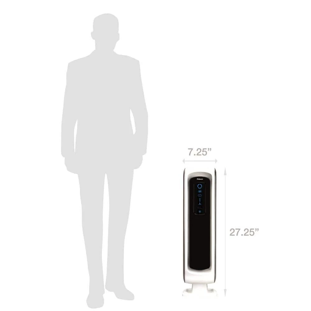 Fellowes AeraMax DX5 True HEPA Small Room Tower Air Purifier 200 sq.ft. for Allergies, Asthma and Odor 9 Fellowes AeraMax DX5 True HEPA Small Room Tower Air Purifier 200 sq.ft. for Allergies, Asthma and Odor - Image 7