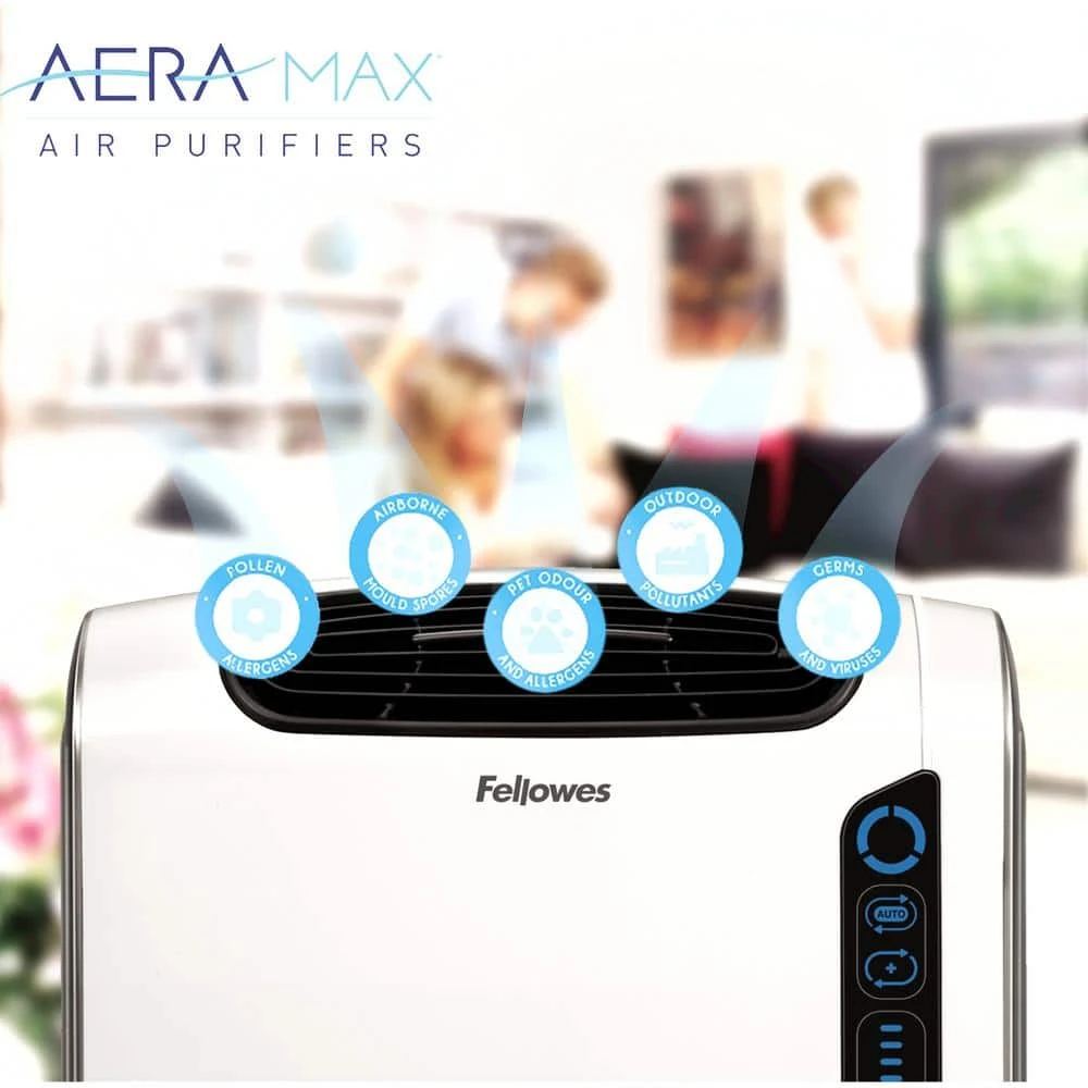 Fellowes AeraMax DX55 True HEPA Medium Room Air Purifier 400 sq.ft. for Allergies, Asthma and Odor 11 Fellowes AeraMax DX55 True HEPA Medium Room Air Purifier 400 sq.ft. for Allergies, Asthma and Odor - Image 9