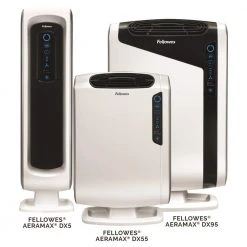 Fellowes AeraMax DX95 True HEPA Large Room Air Purifier 600 sq.ft. for Allergies, Asthma and Odor -Air Quality Shop whites fellowes air purifiers 9320801 31 1000