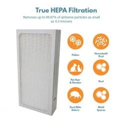 FILTER-MONSTER Replacement Filter Compatible with Blueair 400 Series Particle Filter 10 FILTER-MONSTER Replacement Filter Compatible with Blueair 400 Series Particle Filter -Air Quality Shop whites filter monster air purifier accessories ba400fm1 4f 1000