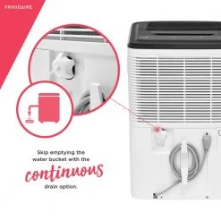 Frigidaire Moderate Humidity 35-Pint Capacity Dehumidifier -Air Quality Shop whites frigidaire dehumidifiers ffad3533w1 40 1000