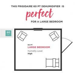 Frigidaire High Humidity 60-Pint Capacity Dehumidifier 23 Frigidaire High Humidity 60-Pint Capacity Dehumidifier -Air Quality Shop whites frigidaire dehumidifiers ffad6022w1 77 1000