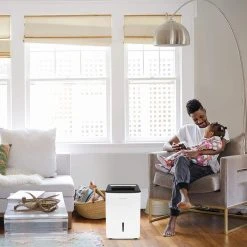 Frigidaire High Humidity 50-Pint Capacity Dehumidifier with Built-in Pump -Air Quality Shop whites frigidaire dehumidifiers ffap5033w1 44 1000