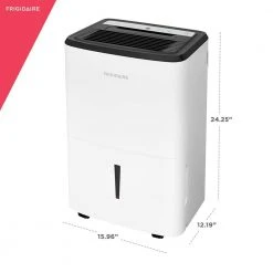 Frigidaire High Humidity 50-Pint Capacity Dehumidifier with Built-in Pump -Air Quality Shop whites frigidaire dehumidifiers ffap5033w1 e1 1000