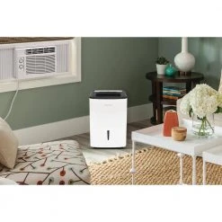 Frigidaire High Humidity 50-Pint Capacity Dehumidifier with Built-in Pump -Air Quality Shop whites frigidaire dehumidifiers ffap5033w1 fa 1000