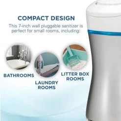 GermGuardian Pluggable Air Purifier with UV Sanitizer and Odor Reducer -Air Quality Shop whites germguardian air purifiers gg1000 1f 1000