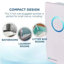 GermGuardian Elite Pluggable Air Purifier and Odor Reducer with UV Sanitizer for Small Rooms, White 12 GermGuardian Elite Pluggable Air Purifier and Odor Reducer with UV Sanitizer for Small Rooms, White -Air Quality Shop whites germguardian air purifiers gg1100w 1f 1000