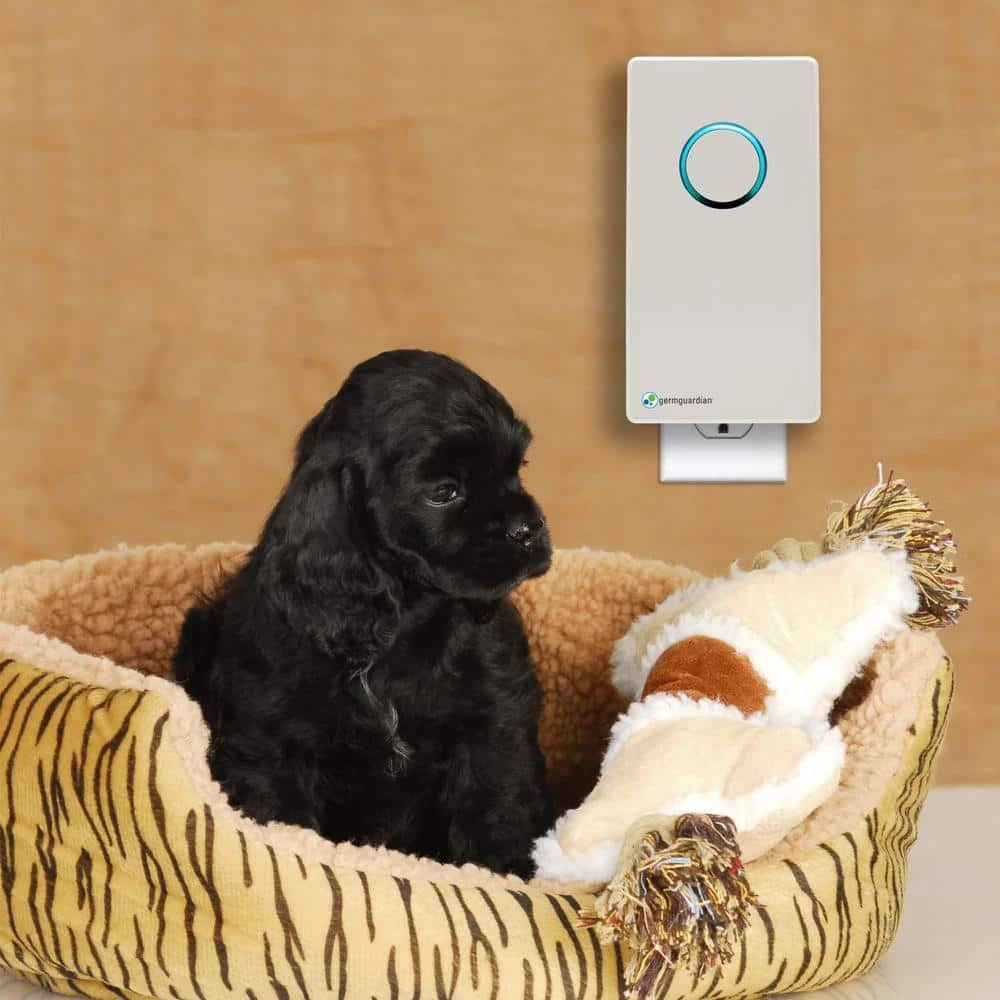 GermGuardian Elite Pluggable Air Purifier and Odor Reducer with UV Sanitizer for Small Rooms, White 9 GermGuardian Elite Pluggable Air Purifier and Odor Reducer with UV Sanitizer for Small Rooms, White - Image 7