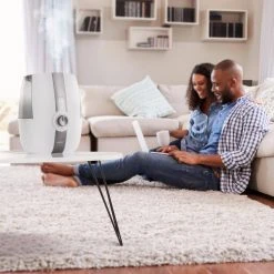 HoMedics TotalComfort 65-Hour Cool-Mist Humidifier 17 HoMedics TotalComfort 65-Hour Cool-Mist Humidifier -Air Quality Shop whites homedics humidifiers uhe cm65 cq 31 1000