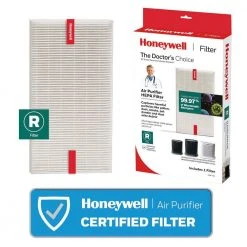Honeywell True HEPA Replacement Filter R -Air Quality Shop whites honeywell air purifier accessories hrfr1v2 4f 1000