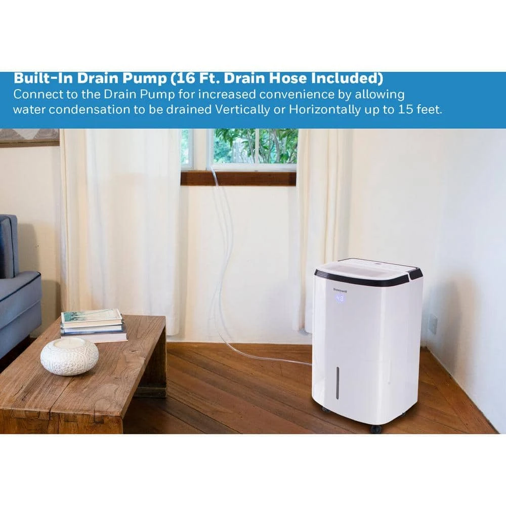 Honeywell ENERGY STAR 50-Pint Dehumidifier with Filter Change Alert 11 Honeywell ENERGY STAR 50-Pint Dehumidifier with Filter Change Alert - Image 9
