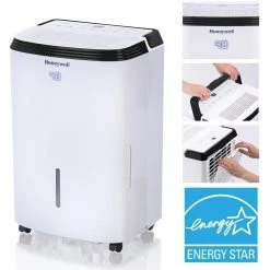 Honeywell ENERGY STAR 50-Pint Dehumidifier with Filter Change Alert -Air Quality Shop whites honeywell dehumidifiers tp70wk 77 1000