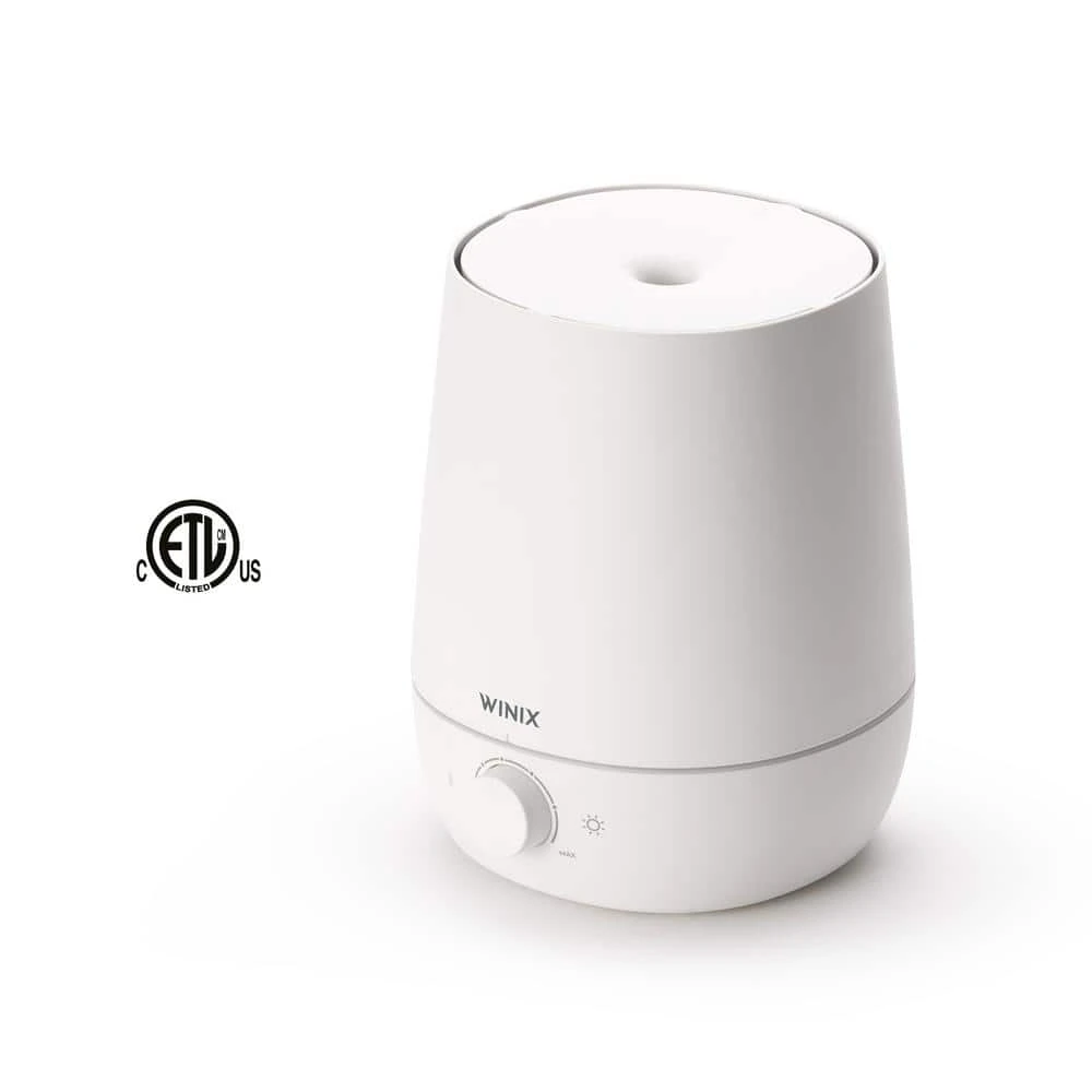 Winix Inc L60 0.6 Gal. Ultrasonic Humidifier with Night Mood Light 3 Winix Inc L60 0.6 Gal. Ultrasonic Humidifier with Night Mood Light