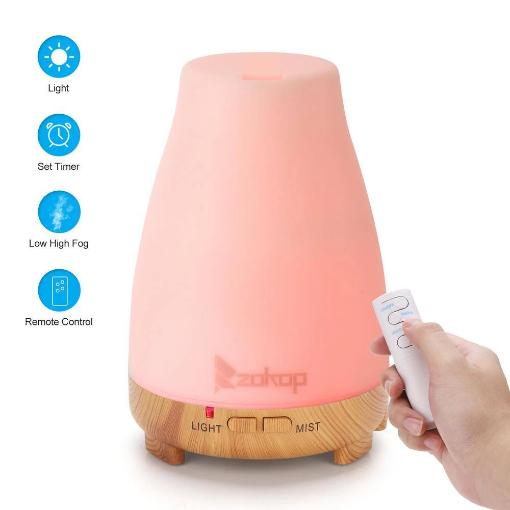 Tatahance Mini Cool Mist Humidifier with White Remote Control Colorful Light 6 Tatahance Mini Cool Mist Humidifier with White Remote Control Colorful Light - Image 4