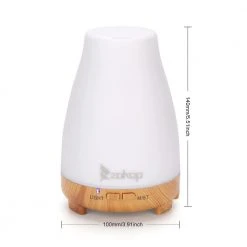 Tatahance Mini Cool Mist Humidifier with White Remote Control Colorful Light