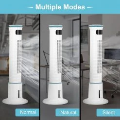 Tidoin White 12-Speed and 3-Model Standing Tower Humidifier with Timing Closure, Remote Control and LED Display 13 Tidoin White 12-Speed and 3-Model Standing Tower Humidifier with Timing Closure, Remote Control and LED Display -Air Quality Shop whites humidifiers dhs ydw11 939 44 1000