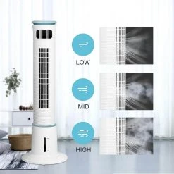 Tidoin White 12-Speed and 3-Model Standing Tower Humidifier with Timing Closure, Remote Control and LED Display 11 Tidoin White 12-Speed and 3-Model Standing Tower Humidifier with Timing Closure, Remote Control and LED Display -Air Quality Shop whites humidifiers dhs ydw11 939 4f 1000