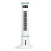 Tidoin White 12-Speed and 3-Model Standing Tower Humidifier with Timing Closure, Remote Control and LED Display