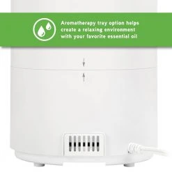 Unbranded 0.80 Gal. 320 sq. ft. Cool Mist Ultrasonic Humidifier with Aromatherapy Tray -Air Quality Shop whites humidifiers h950ar 4f 1000