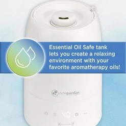 Unbranded 0.50 Gal. 360 sq. ft. Cool Mist Ultrasonic Humidifier with Humidistat and Aromatherapy -Air Quality Shop whites humidifiers h955w 66 1000