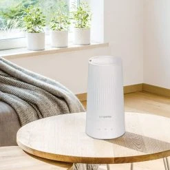 Unbranded 1 Gal. Top Fill Ultrasonic Cool Mist Humidifier with Aromatherapy Tray, White -Air Quality Shop whites humidifiers h980w 31 1000