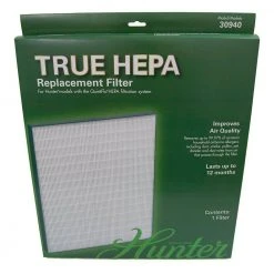 Hunter Genuine QuietFlo True HEPA Replacement Air Purifier Filter 11 Hunter Genuine QuietFlo True HEPA Replacement Air Purifier Filter -Air Quality Shop whites hunter air purifier accessories 30940 44 1000