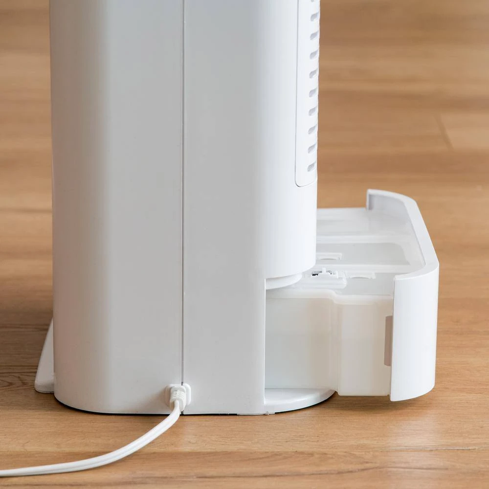 IRIS 5.2-Pint Bucket Dehumidifier Woozoo with Circulator Fan, White 9 IRIS 5.2-Pint Bucket Dehumidifier Woozoo with Circulator Fan, White - Image 7