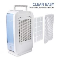 Ivation 13 Pint Small-Area Desiccant Dehumidifier with Continuous Drain Hose 14 Ivation 13 Pint Small-Area Desiccant Dehumidifier with Continuous Drain Hose -Air Quality Shop whites ivation dehumidifiers ivaddh06wh 66 1000