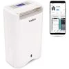 Ivation 19 Pint Wi-Fi Desiccant Dehumidifier w/Continuous Drain Hose and Smartphone Control -Air Quality Shop whites ivation dehumidifiers ivaddh09wifi 64 1000