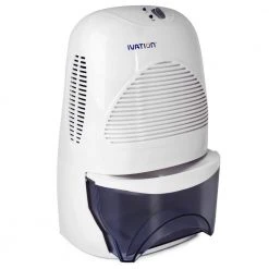 Ivation 1.25 Pint Thermo Electric Dehumidifier for Bath Room, Basement, Attic, - for Spaces Up To 2,200 cu. ft. -Air Quality Shop whites ivation dehumidifiers ivadm35wh 4f 1000