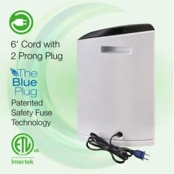 Lasko HEPA Filter Desktop Air Purifier with TotalProtect Filtration -Air Quality Shop whites lasko air purifiers lp200 76 1000