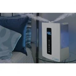 Lasko Quiet Ultrasonic Digital Warm and Cool Mist Humidifier 26 Lasko Quiet Ultrasonic Digital Warm and Cool Mist Humidifier -Air Quality Shop whites lasko humidifiers uh300 76 1000