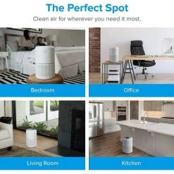 LEVOIT VortexAir True HEPA Air Purifier, 220 Sq Ft -Air Quality Shop whites levoit air purifiers heapaplvnus0017 31 1000