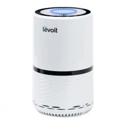 LEVOIT Compact 125 sq. ft. True HEPA Air Purifier with Bonus Filter -Air Quality Shop whites levoit air purifiers heapaplvnus0021 44 1000