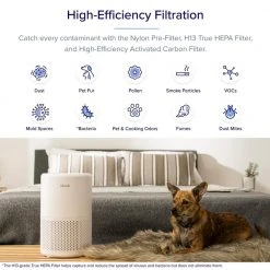 LEVOIT White PlasmaPro Smart True HEPA Smart Air Purifier, 178 sq. ft. 16 LEVOIT White PlasmaPro Smart True HEPA Smart Air Purifier, 178 sq. ft. -Air Quality Shop whites levoit air purifiers heapaplvsus0078 66 1000