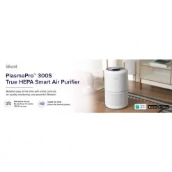LEVOIT PlasmaPro 219 sq. ft. 300S Smart True HEPA Air Purifier with Bonus Filter -Air Quality Shop whites levoit air purifiers heapaplvsus0094 40 1000