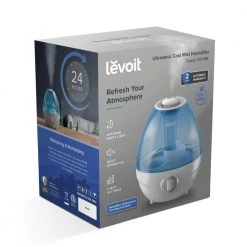 LEVOIT Ultrasonic Cool Mist Humidifier -Air Quality Shop whites levoit humidifiers heaphulvnus0016 c3 1000
