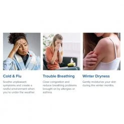 LEVOIT 1 Gal. Smart Ultra-Sonic Cool Mist Humidifier and Diffuser up to 375 sq. ft. -Air Quality Shop whites levoit humidifiers heaphulvsus0030 76 1000