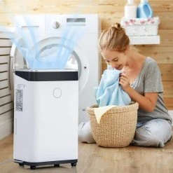 Merax Large Space Auto Defrost High Humidity 50-Pints Dehumidifier with 6.5 l Water tank and Continuous Drain Hose -Air Quality Shop whites merax dehumidifiers sf287065aak fa 1000