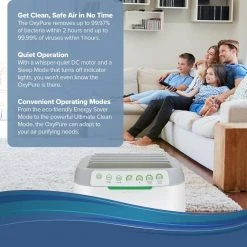 NuWave Oxypure Zero E1000 Smart Air Purifier -Air Quality Shop whites nuwave air purifiers 47251 44 1000