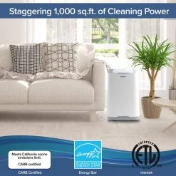 NuWave Oxypure Zero E1000 Smart Air Purifier -Air Quality Shop whites nuwave air purifiers 47251 fa 1000